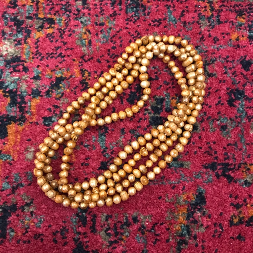 Freshwater Cultured Pearl “Tiger’s Eye” Necklaces